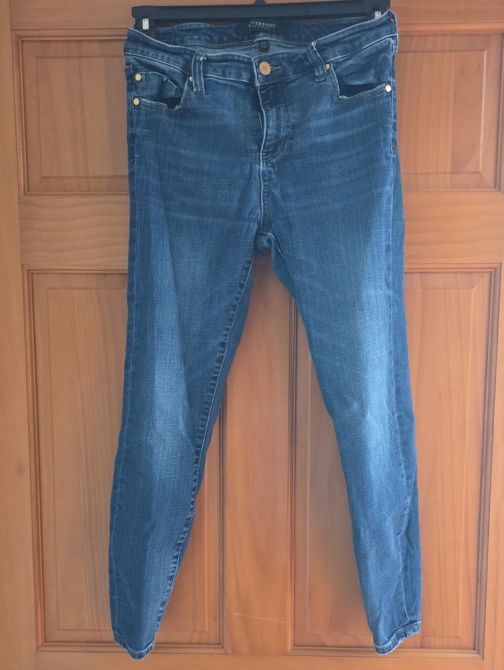 Liverpool Women's Jeans in Medium Blue Size 8
